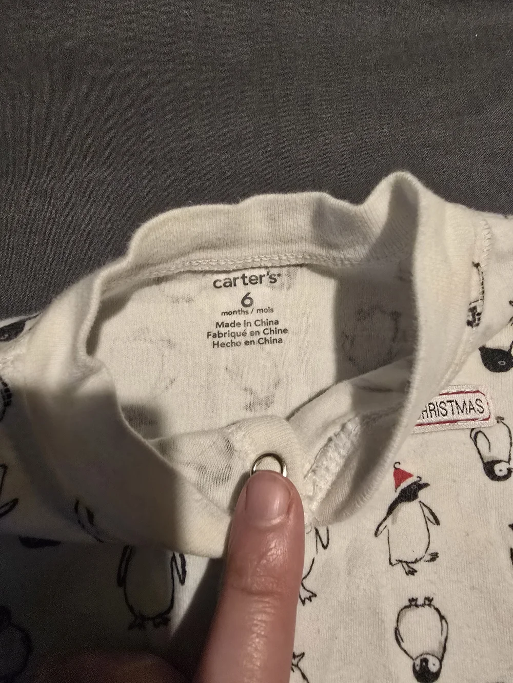 Carters 6 Month Christmas Pajamas